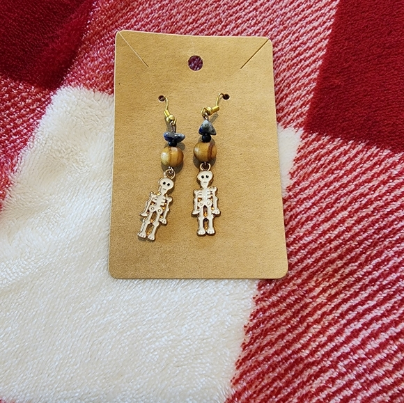 Skeleton earrings - Picture 2 of 2